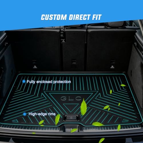 Nilight Cargo Mat for Mercedes Benz GLC 250 300 350 43 AMG 2016-2022