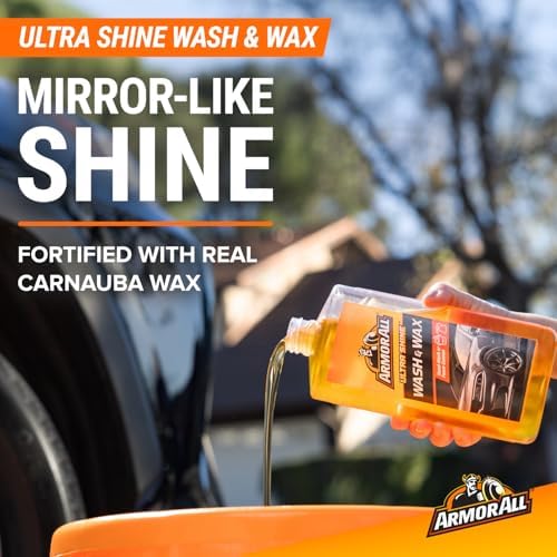 Armor All Ultimate Premier Car Care Kit, 8 Pieces, Includes Tire and Wheel Cleaners, Exterior and Interior Car Cleaning Supplies