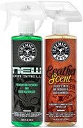 Chemical Guys, New Car & Leather Scent Air Freshener Combo Pack, 2 Items