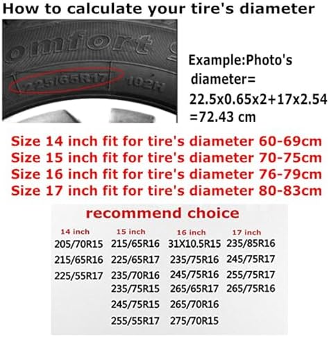 Union Jack Spare Tire Cover UK British Flag Waterproof Wheel Tire Covers Dust-Proof Weatherproof Wheel Tire Protector UV Sun Protection Tyre Cover Universal for RV SUV Truck Trailer Car Travel 16 Inch