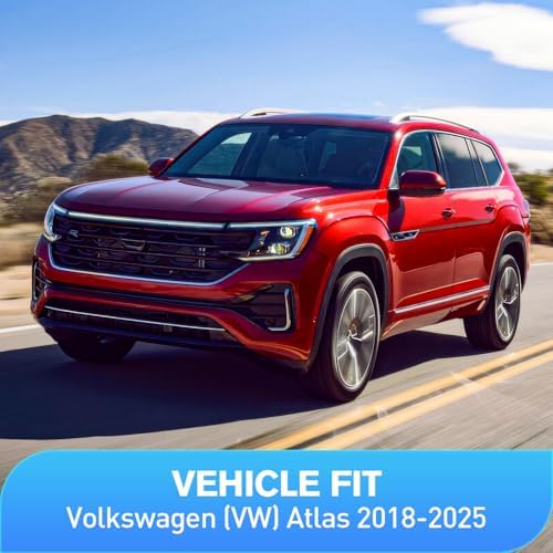 Nilight in-Channel Vent Window Visors for VW Atlas Standard 2018-2025, 4PCS