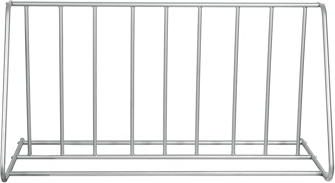 MyGift Large Metal Double-Sided Grid Bike Rack Stand, Freestanding Bicycle - Image 6