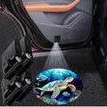 4PCS Turtle Cars Door Logo Projector LED Shadow Light Welcome Lamp