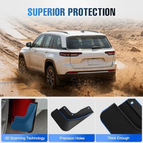 Nilight Mud Flaps Splash Guards for Jeep Grand Cherokee 2022-2026