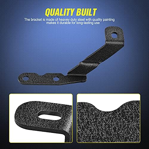 Nilight 2PCS Ditch Light Mount Brackets for GMC Chevy 2007-2013
