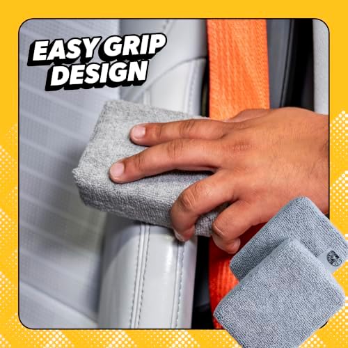 Chemical Guys, Foam Applicator Pads for Wax, Sealant & Dressing, Gray, 6 Pk
