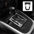 Car Gear Shift Panel Decals for Audi A4 A5 S4 S5 RS4 RS5 Q5 Accessories Carbon Fiber Interior Stickers, Style B