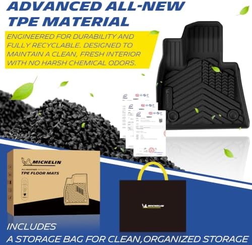 Michelin Vehicle Mats for 2019-2026 BMW X5 PHEV, 5 Seats, 7PCS