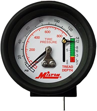 Milton (S-934) Dial Tire Pressure Gauge - Single Head Tire Tread Depth Gauge - Image 6