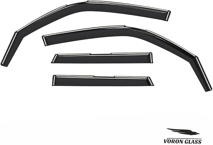 Voron Glass in-Channel Extra Durable Rain Guards - Image 7