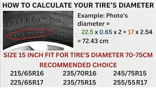 Deer Hunting Spare Tire Cover Wheel Protectors Weatherproof Sun Protection Covers Universal for SUV Jeep Travel Trailer 15"