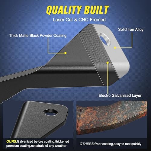 Nilight Ditch Light Brackets for Toyota 4Runner 1989-995 3rd Gen Pickup