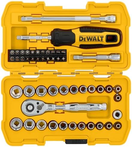 DEWALT 1/4" Drive 50 Pc Mechanics Tool Set (DWMT45422) - Image 3