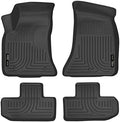 Husky Liners Weatherbeater Floor Mats | Fits 2016-2023 Dodge Challenger (Rear-Wheel Drive only) | Front & 2nd Row, 3-pc Black - 99171