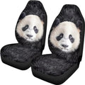 Talayituse Panda Print Car Seat Covers Set of 2, Breathable Front Bucket Seats Protector Auto Interior Accessories Decor Universal for Truck SUV Van