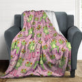 Socira Funny Frog Blanket Throw Blanket Funny Frog Gifts for Women Men Soft Sofa Throws for Travel Camping Bed Home Decor Car Birthday Gift 40"*50" （100 * 130cm） by Socira