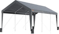 VEVOR Carport Car Canopy 10x20ft, Upgraded Heavy Duty Car Port Garage Boat by VEVOR