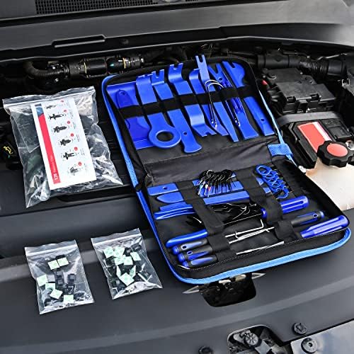 Nilight 200Pcs Trim Removal Tool, Auto Push Pin Bumper Retainer Clip Set