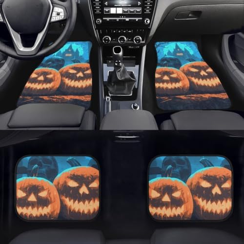Spooky Automotive Floor Mat 4 Piece