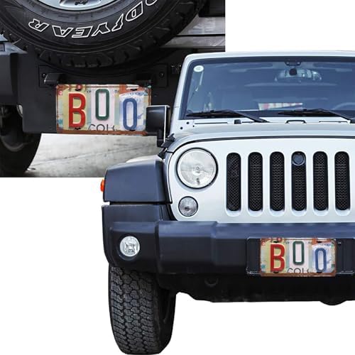Boo Front License Plate 6" * 12" for Women