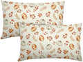 Fall Pumpkin Lumbar Pillow Covers 12x20 Set of 2 Orange Beige Maple Leaves Pattern Outdoor Throw Pillows Covers Autumn Thanksgiving Harvest Decorative Farmhouse Cushion Case for Room Couch Sofa by Unknown