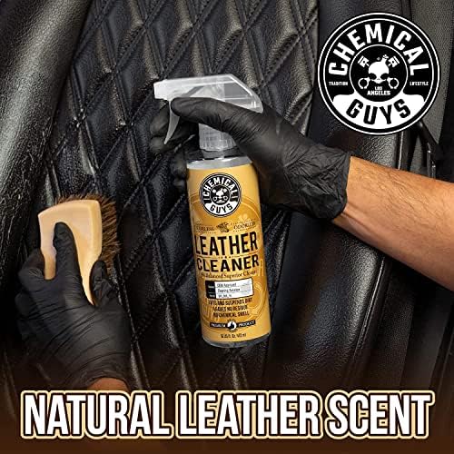 Chemical Guys, Leather Cleaner, Conditioner & Total Interior Bundle, 16 oz