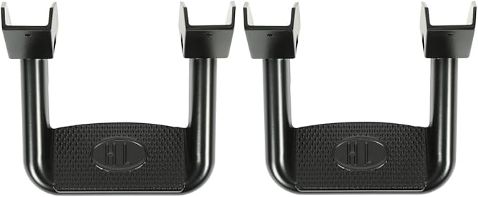 ECOTRIC Universal Side Steps-300LB Load, Electrophoresis Black Aluminum Step - Image 8