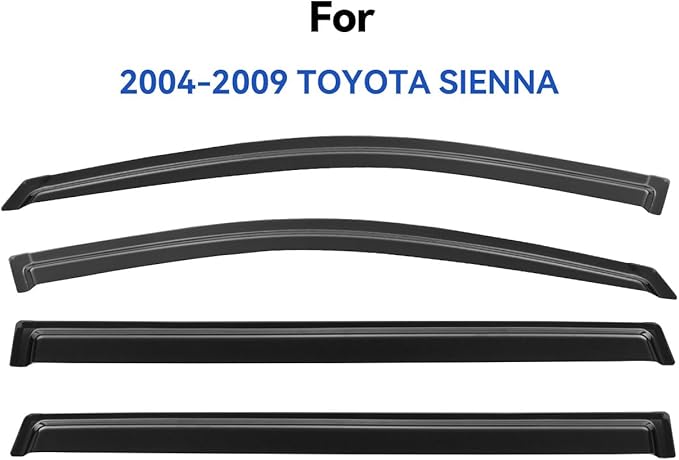 Window Visors Rain Guards Shield - Image 2