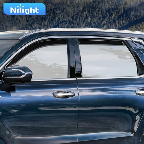 Nilight Vent Window Visors for Hyundai Palisade 2020-2025, in-Channel, 4PCS