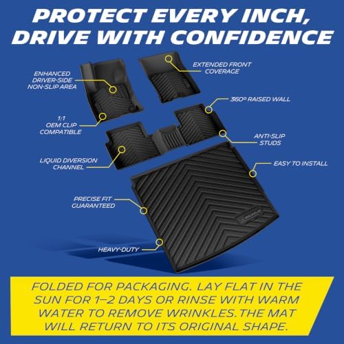 Michelin Vehicle Mats for 2021-2026 Bronco Sport (4 Piece)