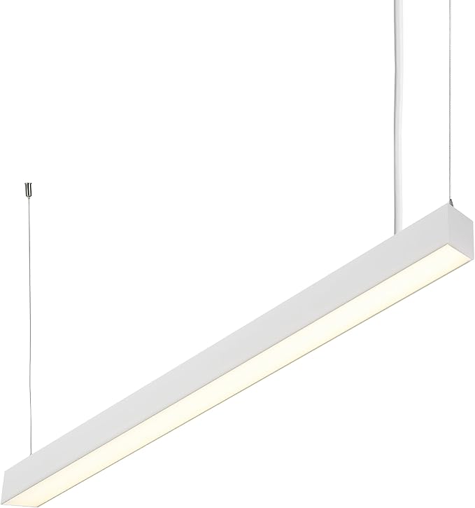 Maxxima 4 ft. LED Linear Light, Up and Down Adjustable Light Output, 3 CCT - Image 2