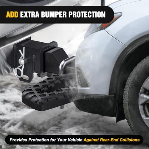 Nilight Tow Hitch Step Bar 2" Receiver Bumper Guard for Pickup Truck SUV