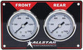 Allstar Performance ALL80172 Two 1000 PSI Liquid-Filled Horizontal Mount Brake Bias 2-Gauge Panel Kit by Unknown