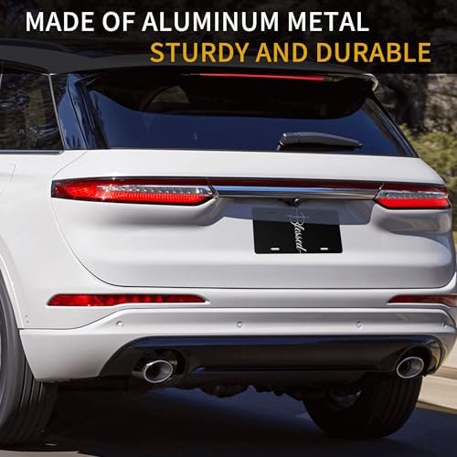 Front License Plate Blessed Art Vanity Plates Aluminum for Women