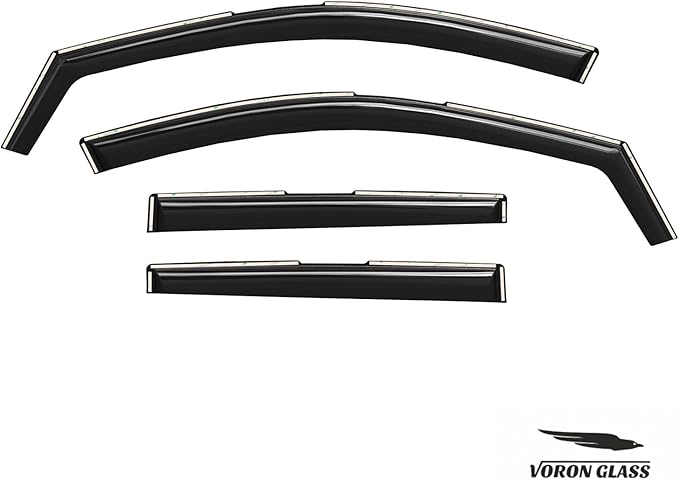 Voron Glass in-Channel Extra Durable Rain Guards - Image 7