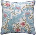 patdrea Designer Vintage Blue Throw Pillow Cover,18"x18" by patdrea