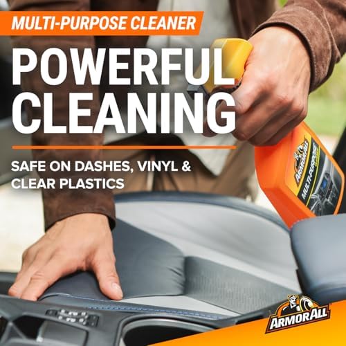 Armor All Ultimate Premier Car Care Kit, 8 Pieces, Includes Tire and Wheel Cleaners, Exterior and Interior Car Cleaning Supplies