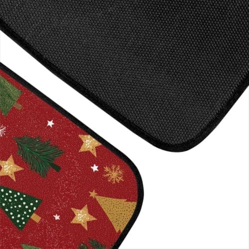 Christmas Tree Car Floor Mats Set of 4