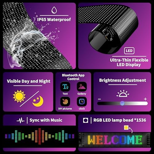 23.4"x4.7" Devil Eyes for Windshield, 50+ Devil Eye Patterns to Captivate Attention, Customizable Holiday Themes, Warning Signs to Showcase Personality & Mood, Installs in 5 Minutes, 1PCS