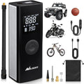 Nilight Tire Inflator Portable Air Compressor Battery Powered Rechargeable 12VDC 150PSI Cordless Tire Pump w/Digital Pressure Gauge 2X Faster Inflation Air Pump for Car Motorcycle