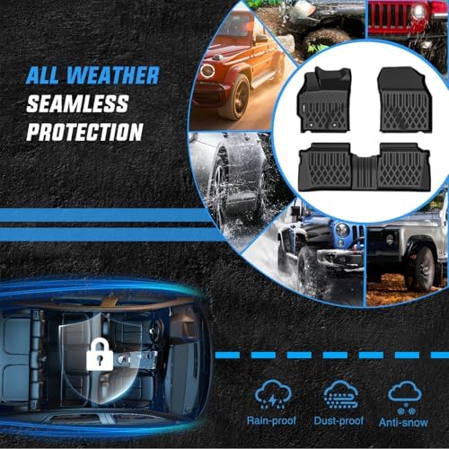 Nilight TPE Floor Mats for Toyota Prius Hybrid 2012 2013 2014 2015