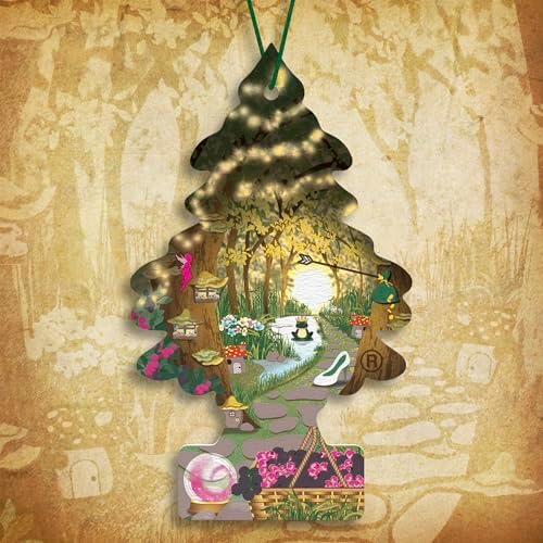 LITTLE TREES Car Air Freshener, 8 Count (Pack of 3), Enchanted