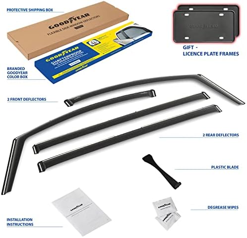 Goodyear Shatterproof in-Channel Window Deflectors