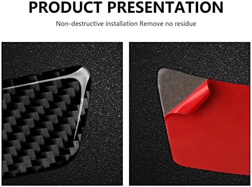 Car Inner Door Bowl Decals for Audi A4 Q5 S4 RS4 2009 2010 2011 2012 2013 2014 2015 2016 Accessories Carbon Fiber Interior Stickers