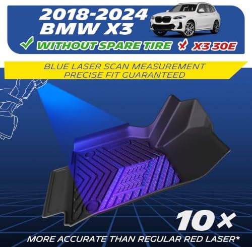 Michelin Vehicle Mats for 2018-2024 BMW X3 (4 Piece)