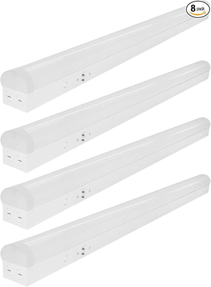 8FT LED Linear Strip Light Fixture, 8 Foot LED Shop Lights 64/75/90W by GaleKoon