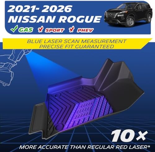 Michelin Vehicle Mats for 2021-2025 2026 Nissan Rogue, Not for Sport