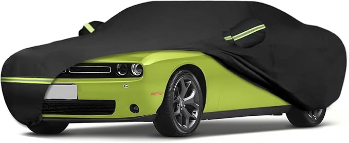 Waterproof Car Covers for 2008-2025 Dodge Challenger Custom Heavy Duty by ATBKJ