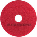 3M Red Buffer Pad 5100, 24 in by 3MIndustrial