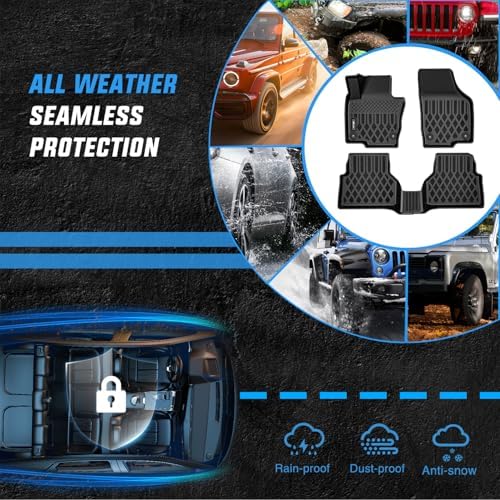 Nilight TPE Floor Mats for Volkswagen Tiguan